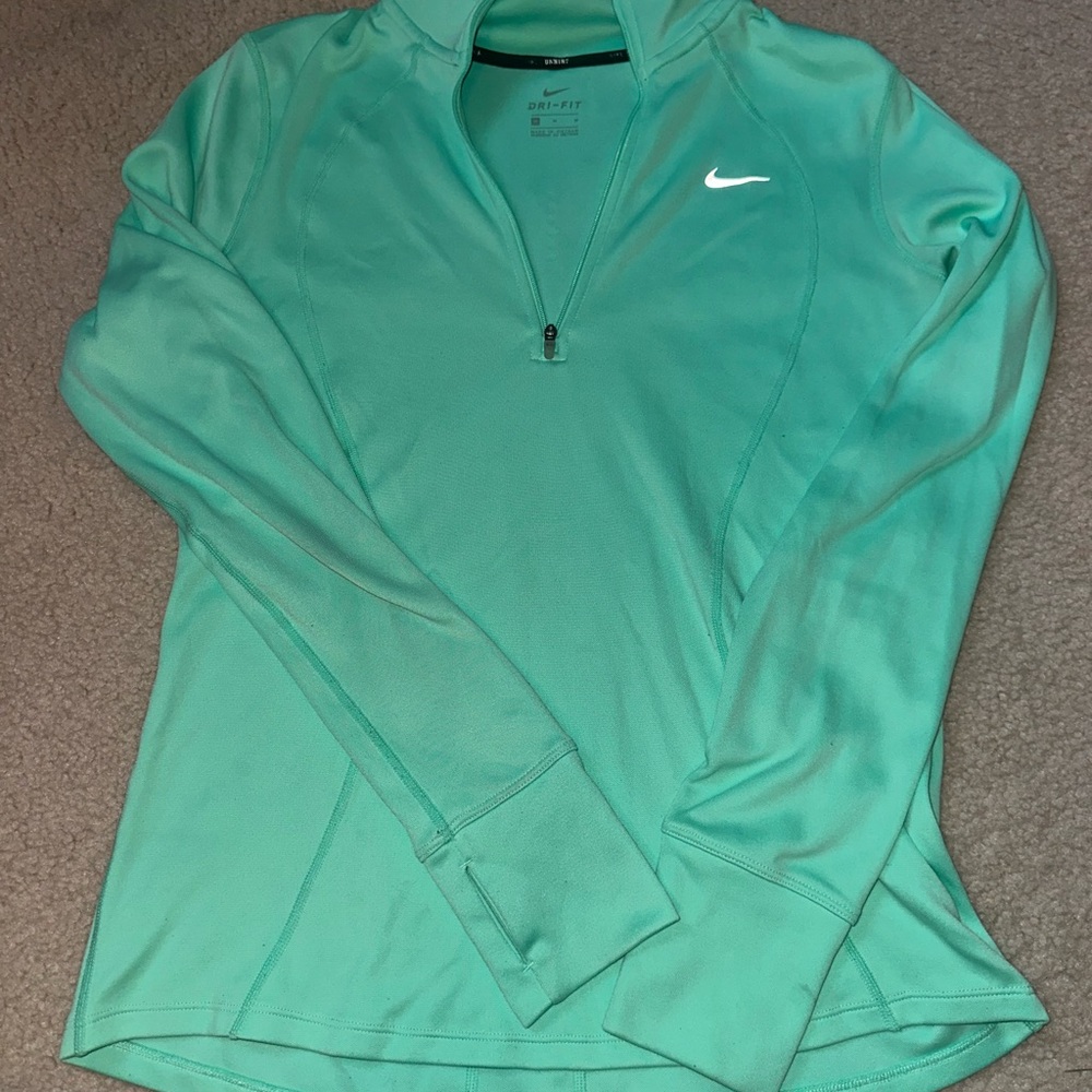 Nike Women's Mint Dri-FIT Quarter Zip